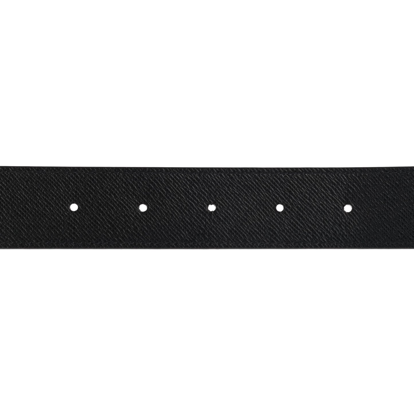 Calfskin Monogram 30mm LV Initiales Reversible Belt 90 36 Black