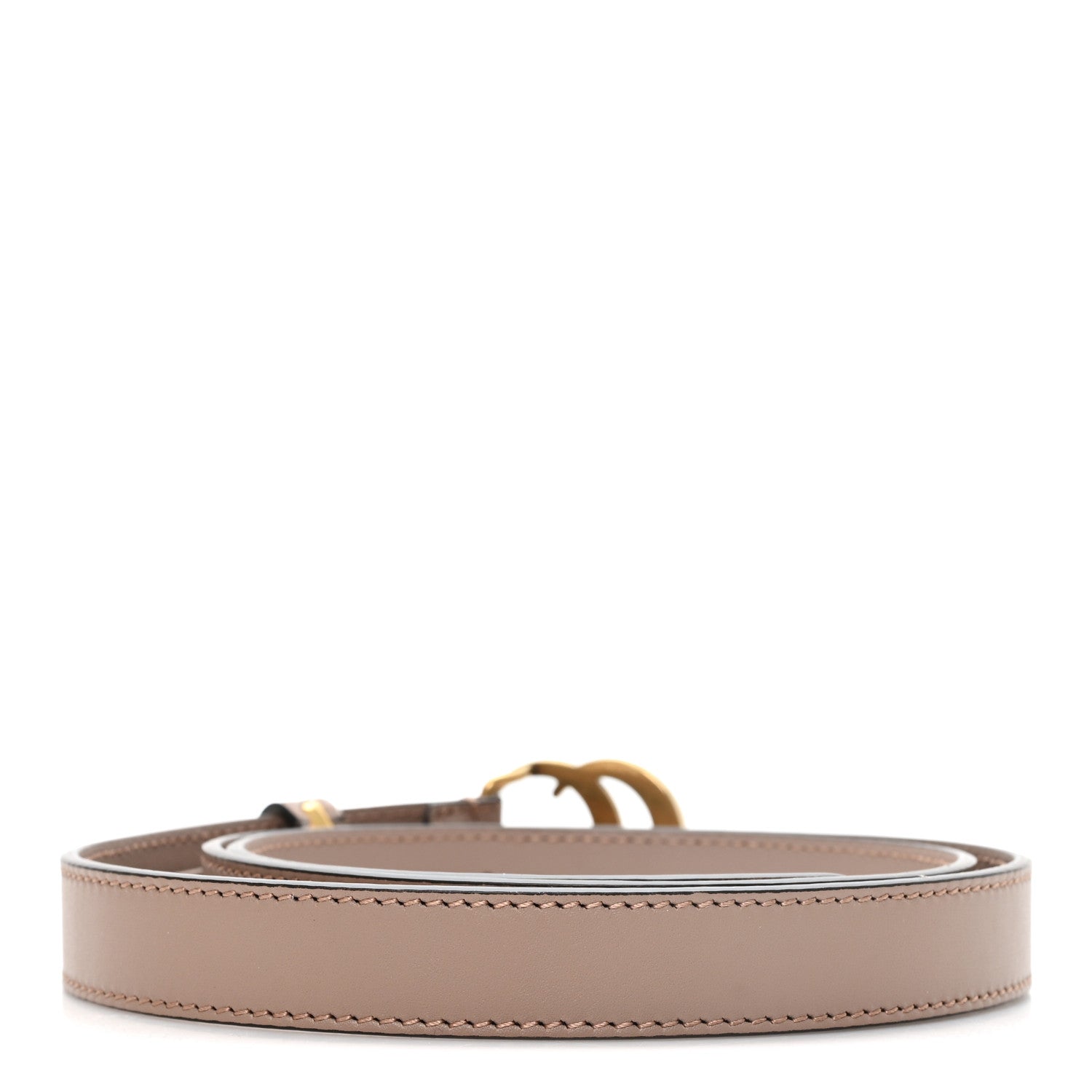 Gucci Calfskin Double G 20mm Belt 90 36 Porcelain Rose 2 of 4