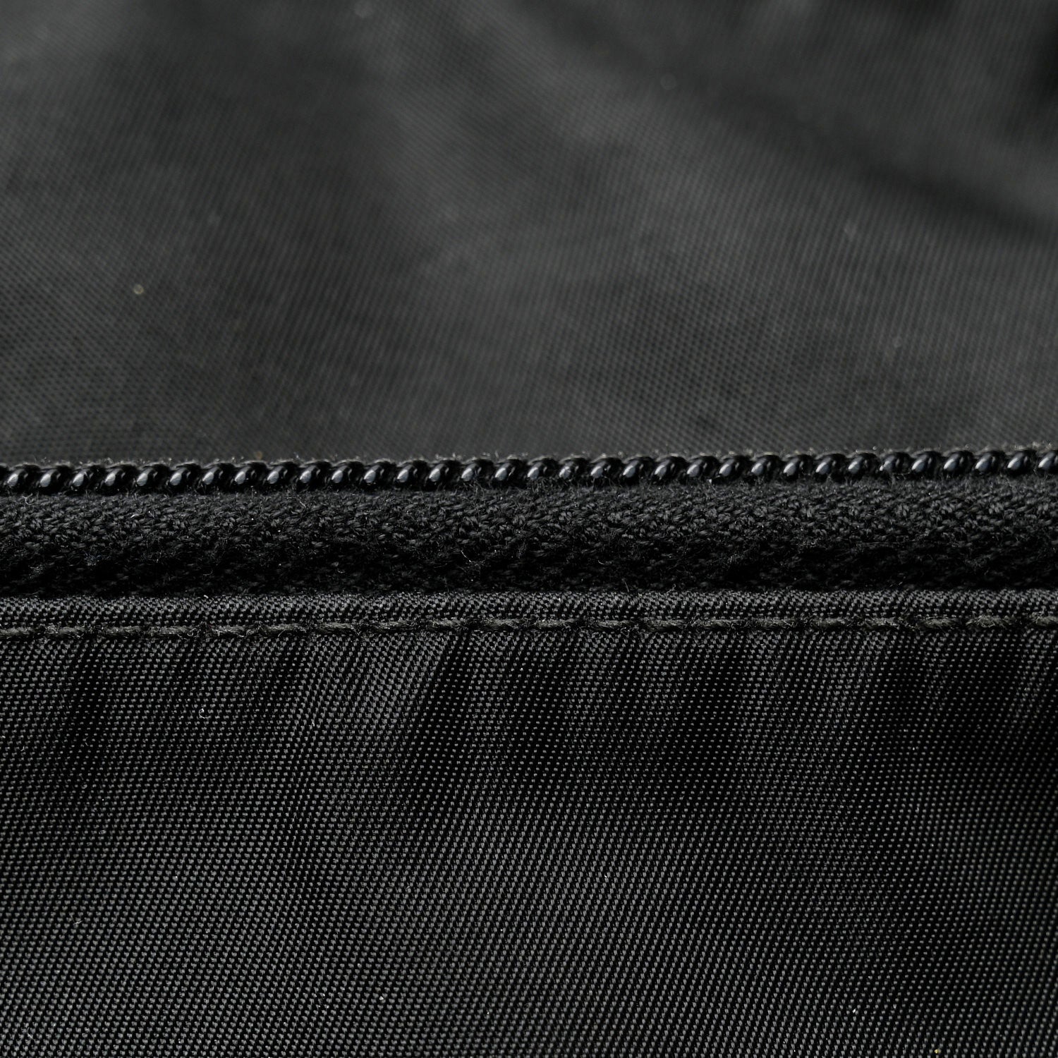 Prada Tessuto Nylon Saffiano Small Vela Messenger Black 14 of 16
