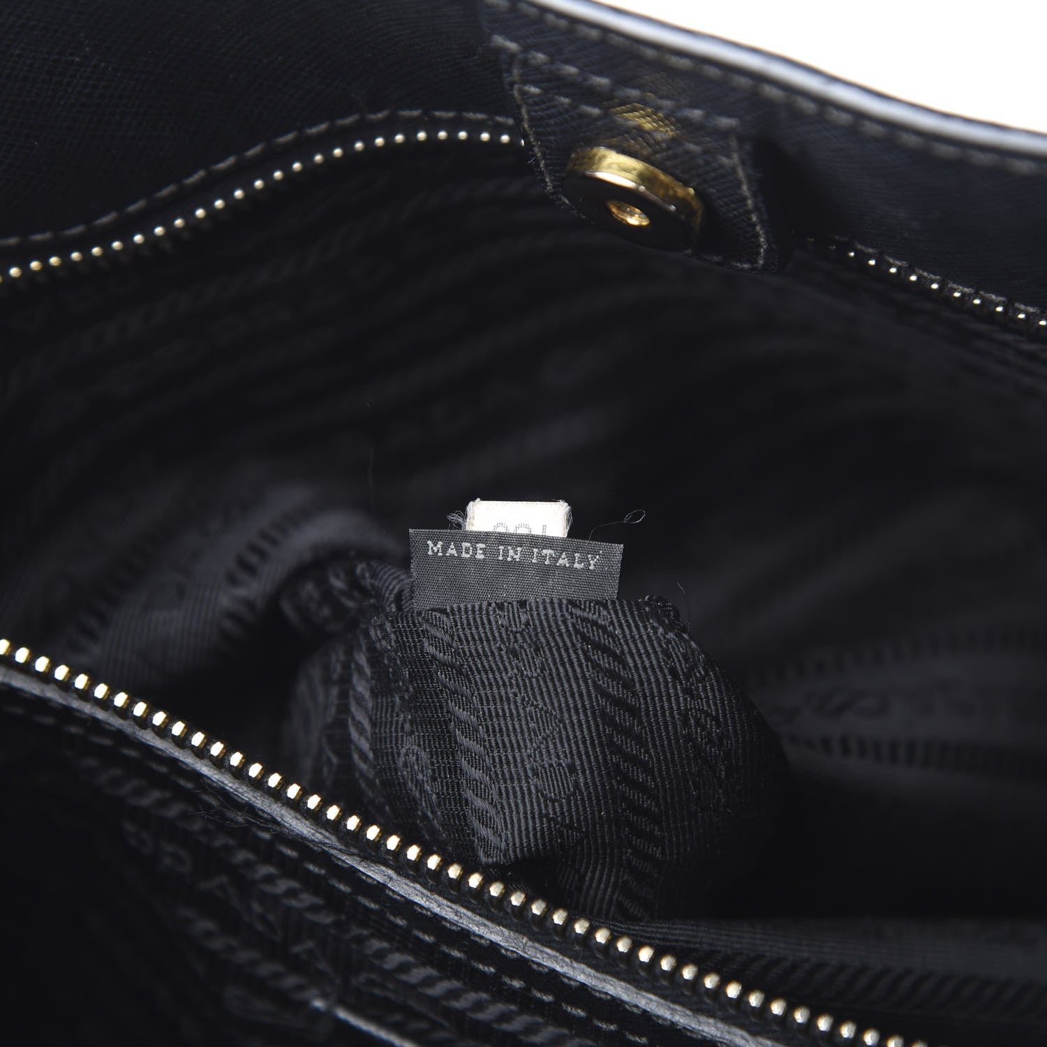 Prada Saffiano Lux Medium Tote Black 6 of 18