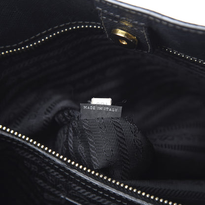 Prada Saffiano Lux Medium Tote Black 6 of 18