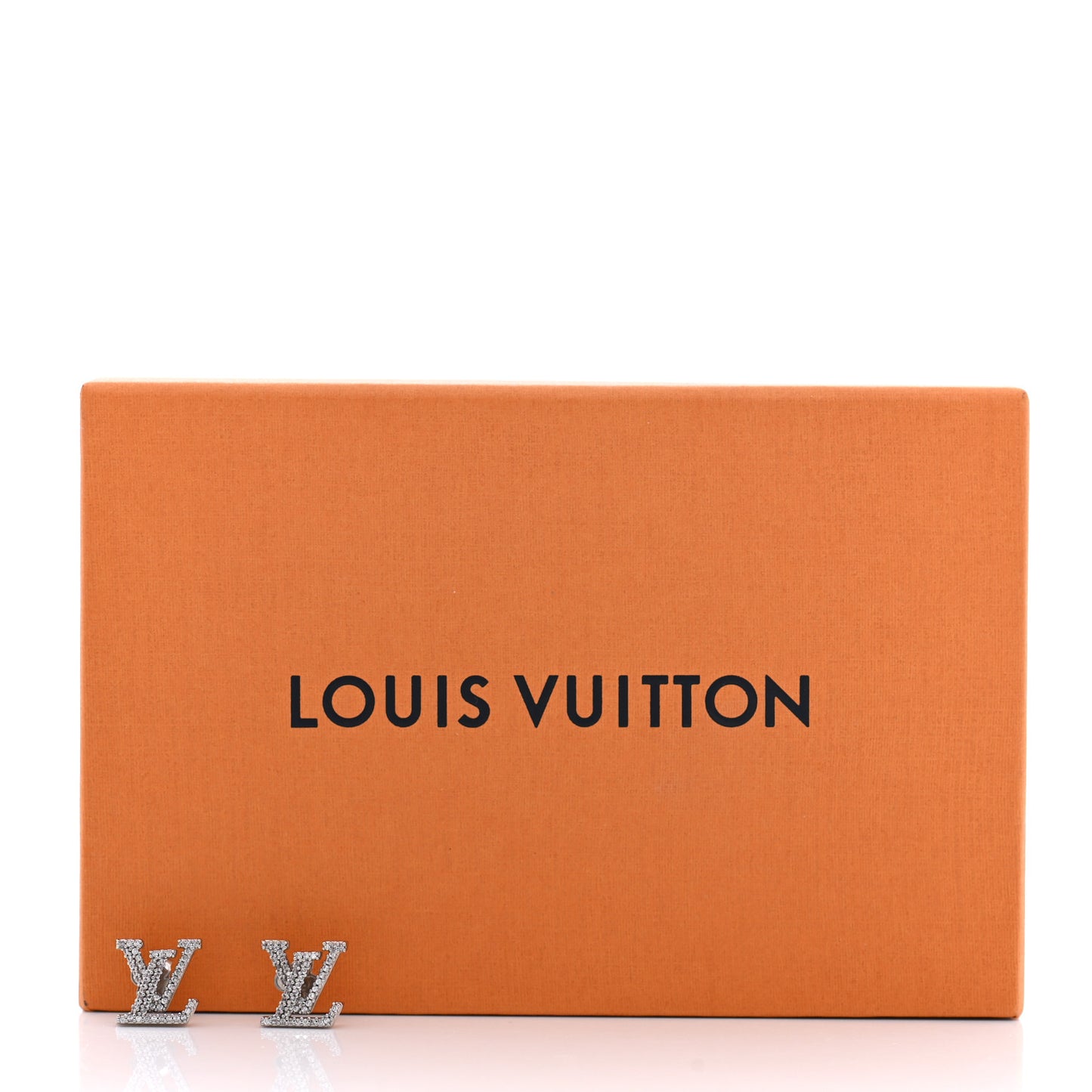 Crystal LV Iconic Earrings Silver