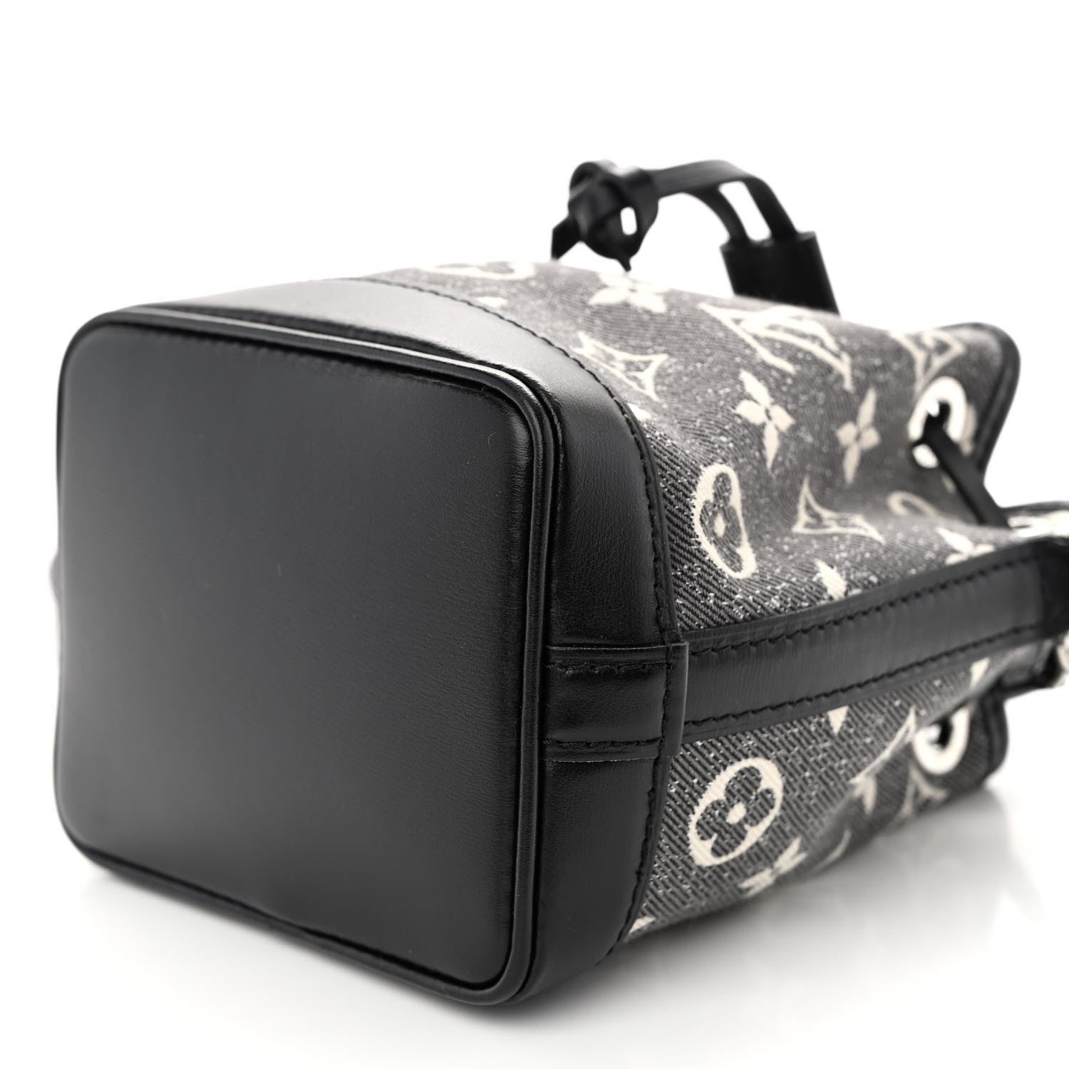 Louis Vuitton Monogram Jacquard Denim Nano Noe Bleu 8 of 8