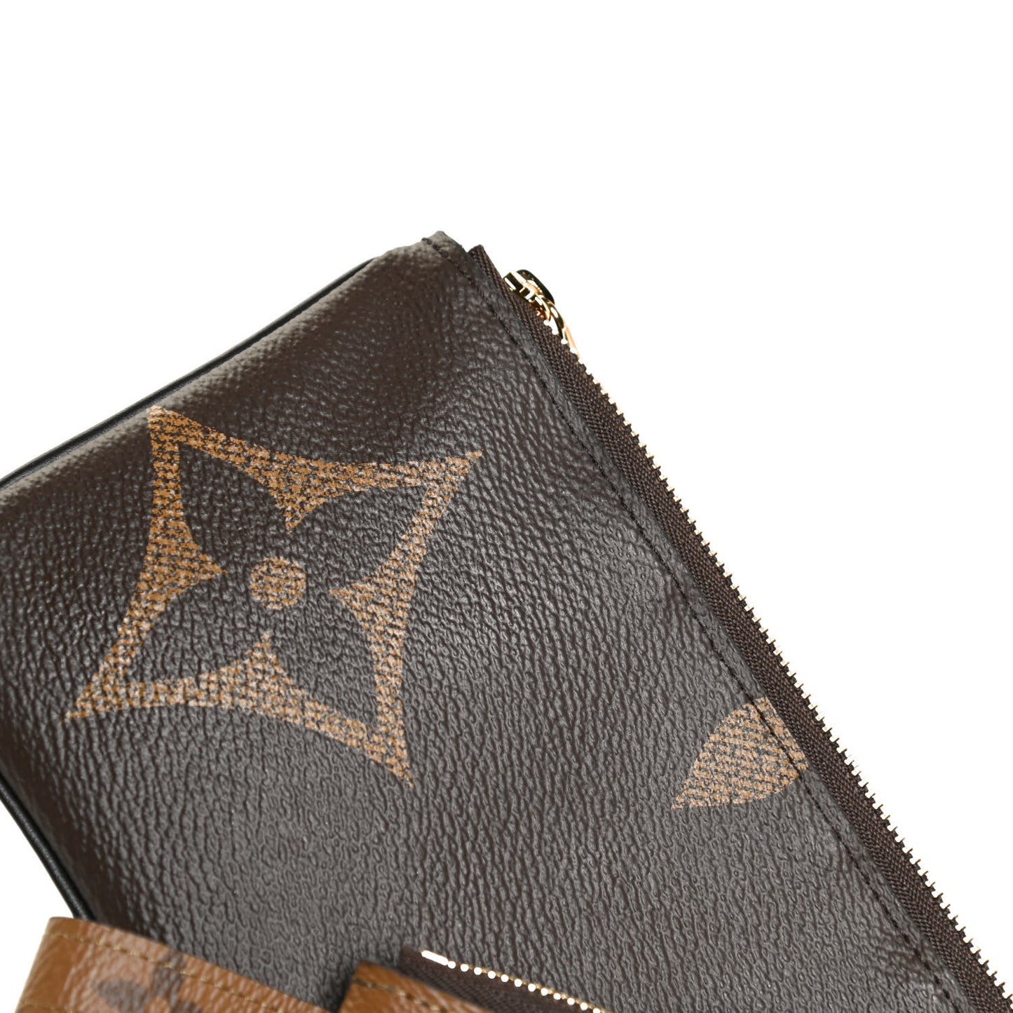 Reverse Monogram Giant Trio Pouch