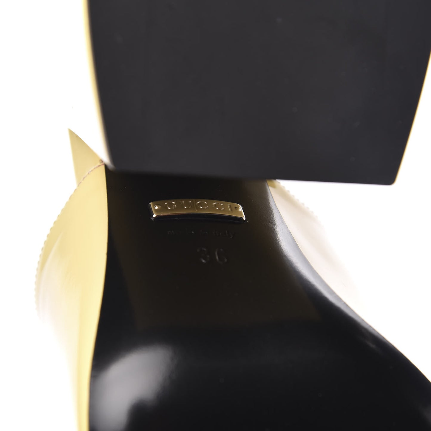 Patent Lexi Horsebit High-Heel Slide Sandals 36 Burro