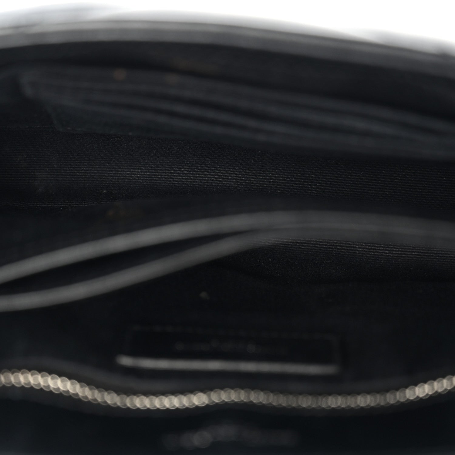 Saint Laurent Calfskin Y Quilted Monogram Toy Loulou Crossbody Bag Black 5 of 13