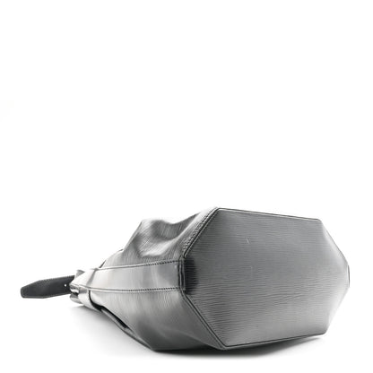 Louis Vuitton Epi Sac D'epaule GM Black 4 of 9