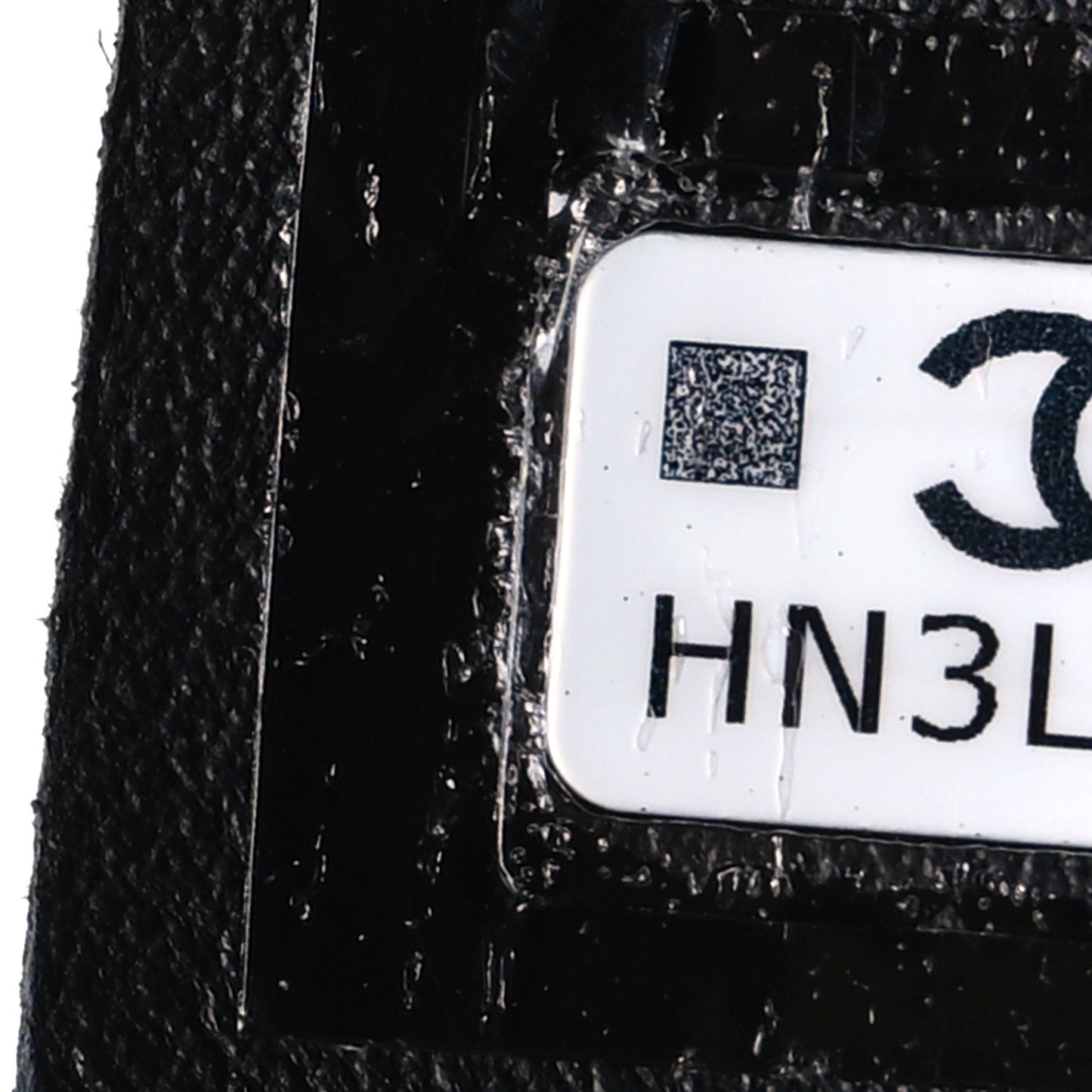 Calfskin Quilted CC Uniform Flap Belt Bag Black