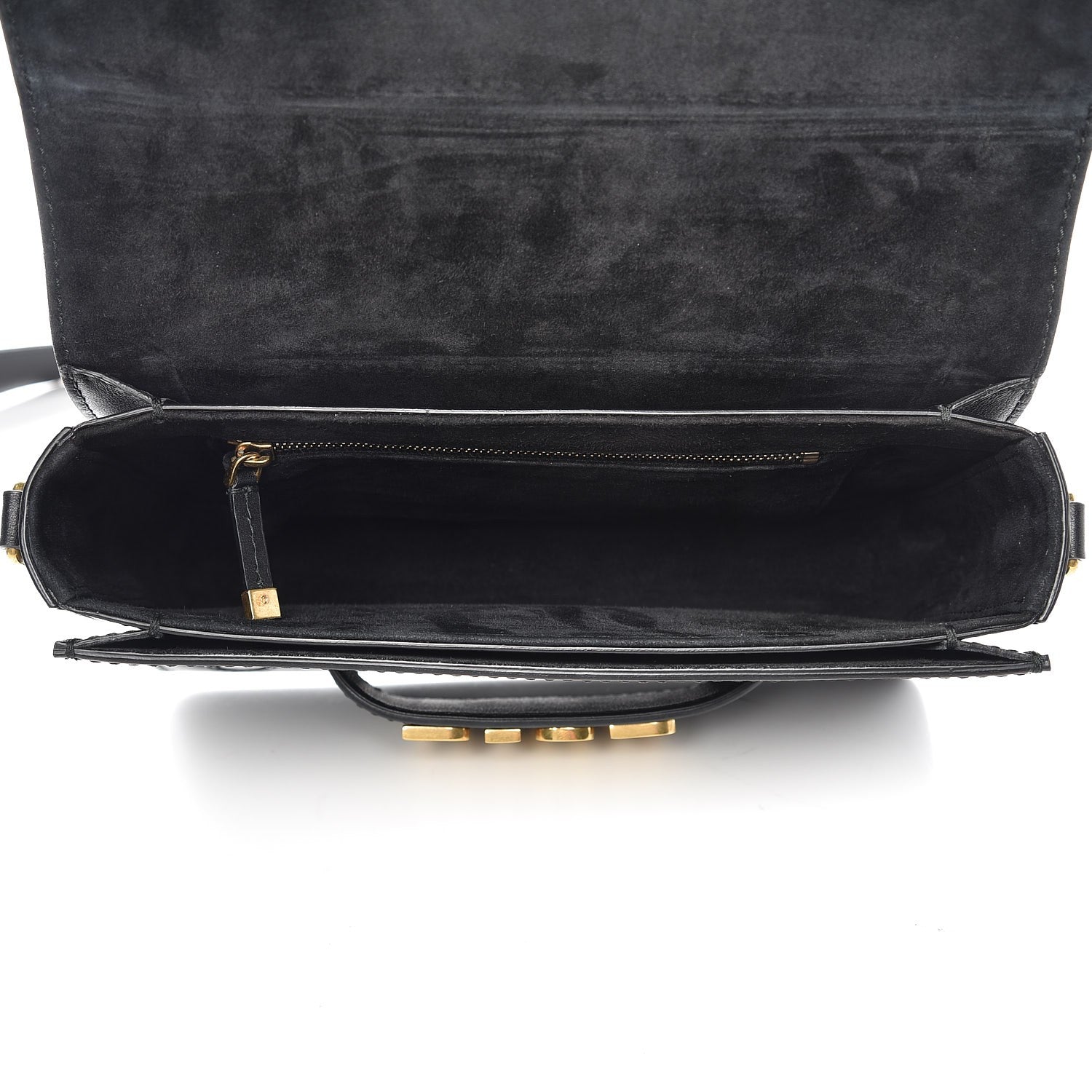 Christian Dior Smooth Calfskin Dio(r)evolution Flap Bag Black 5 of 7