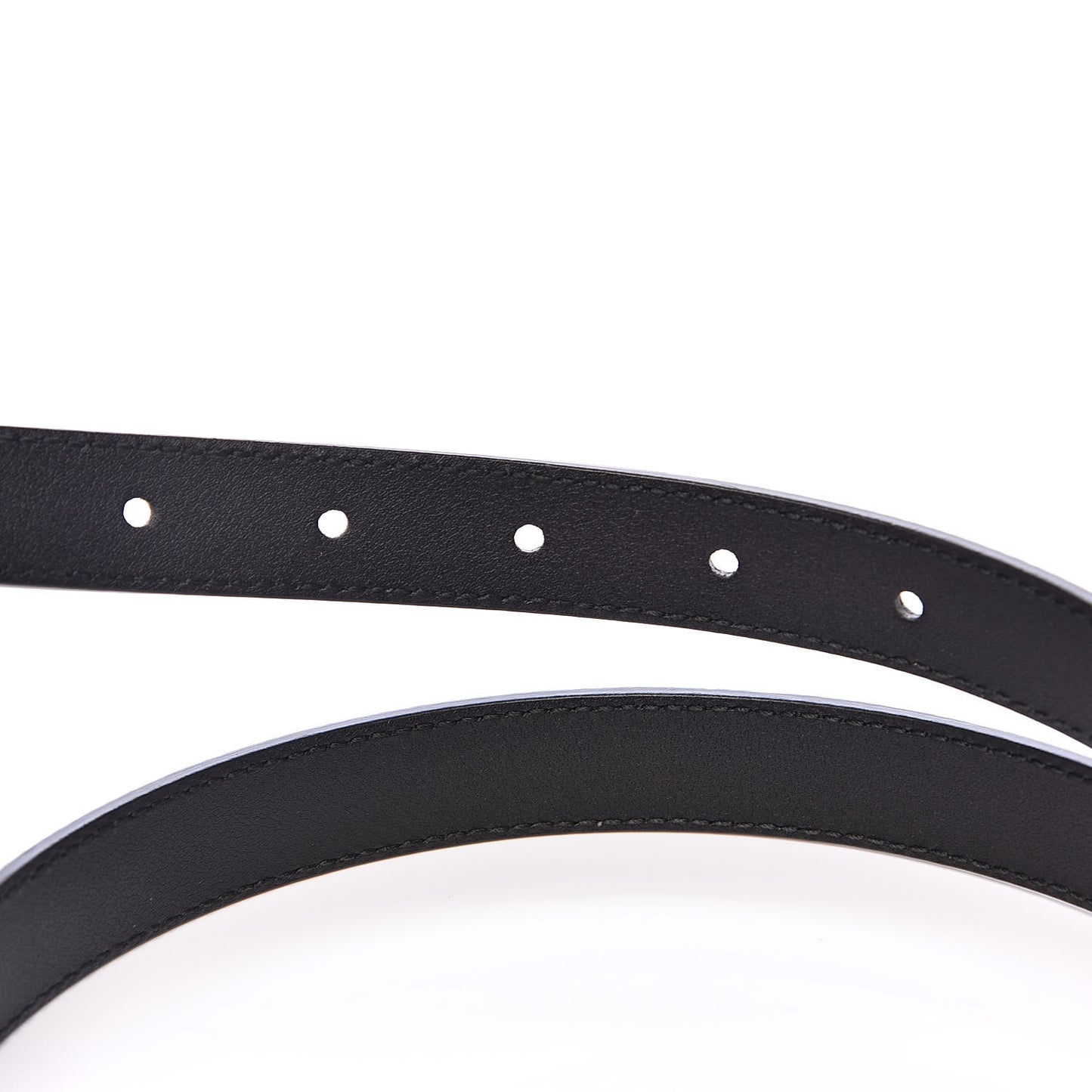 Calfskin Double G 20mm Belt 70 28 Black