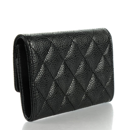 Chanel Caviar Quilted Card Holder Black 3 of 8