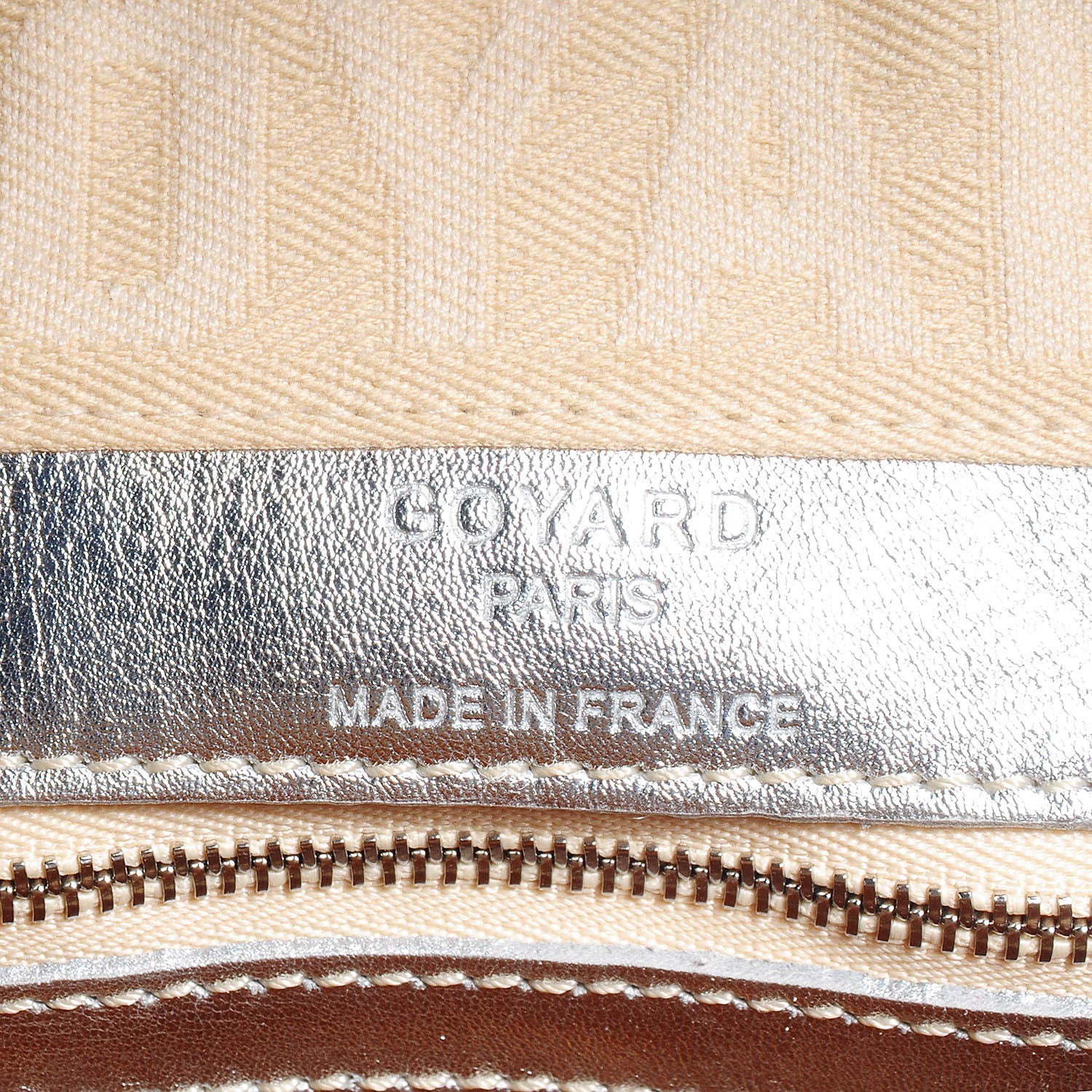 Goyard Goyardine Croisiere 35 Silver 9 of 10
