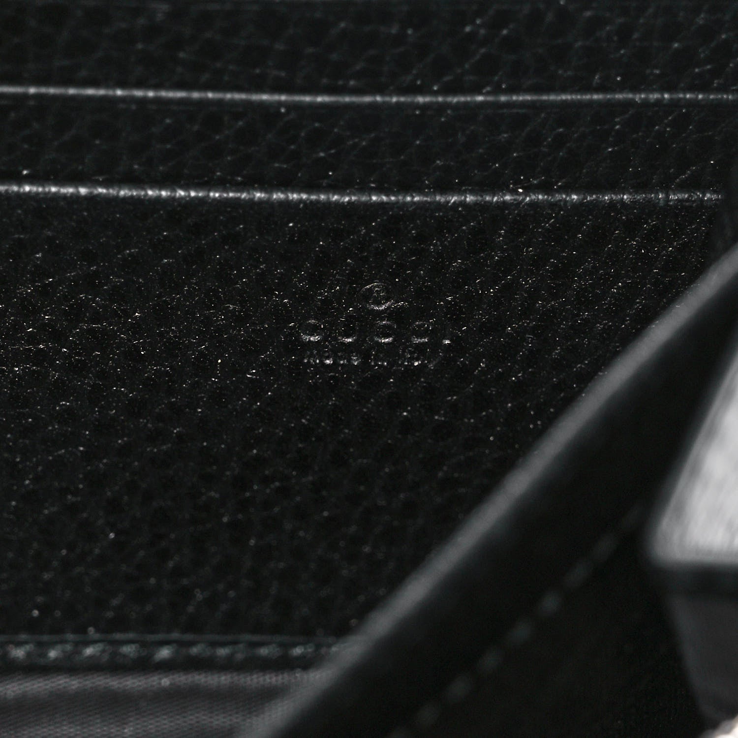 Gucci Calfskin Mini Dionysus Chain Wallet Black 6 of 12