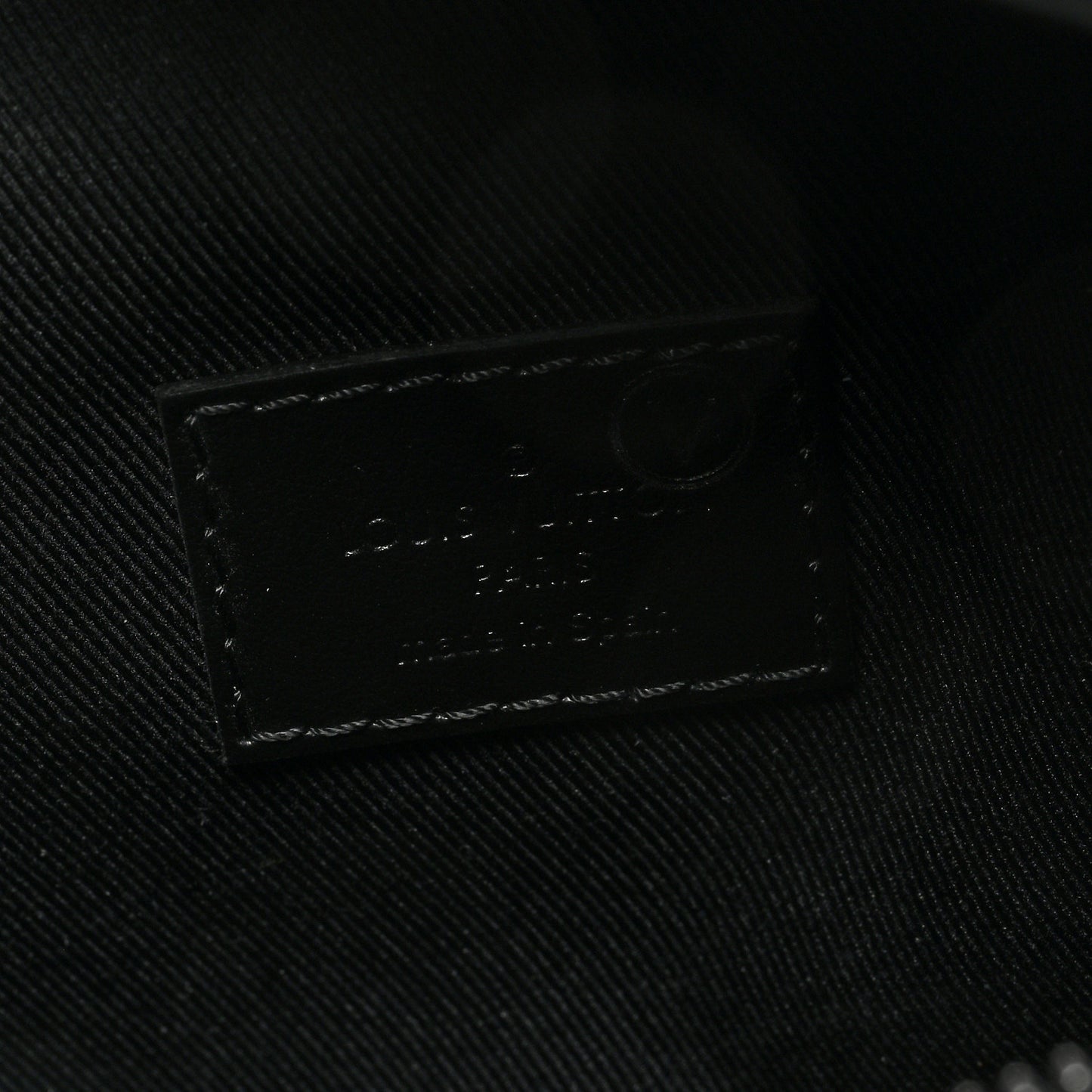 Calfskin Monogram Shadow Discovery Bumbag Black