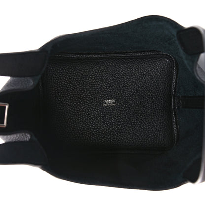 Hermes Taurillon Clemence Picotin Lock 18 PM Black 5 of 10