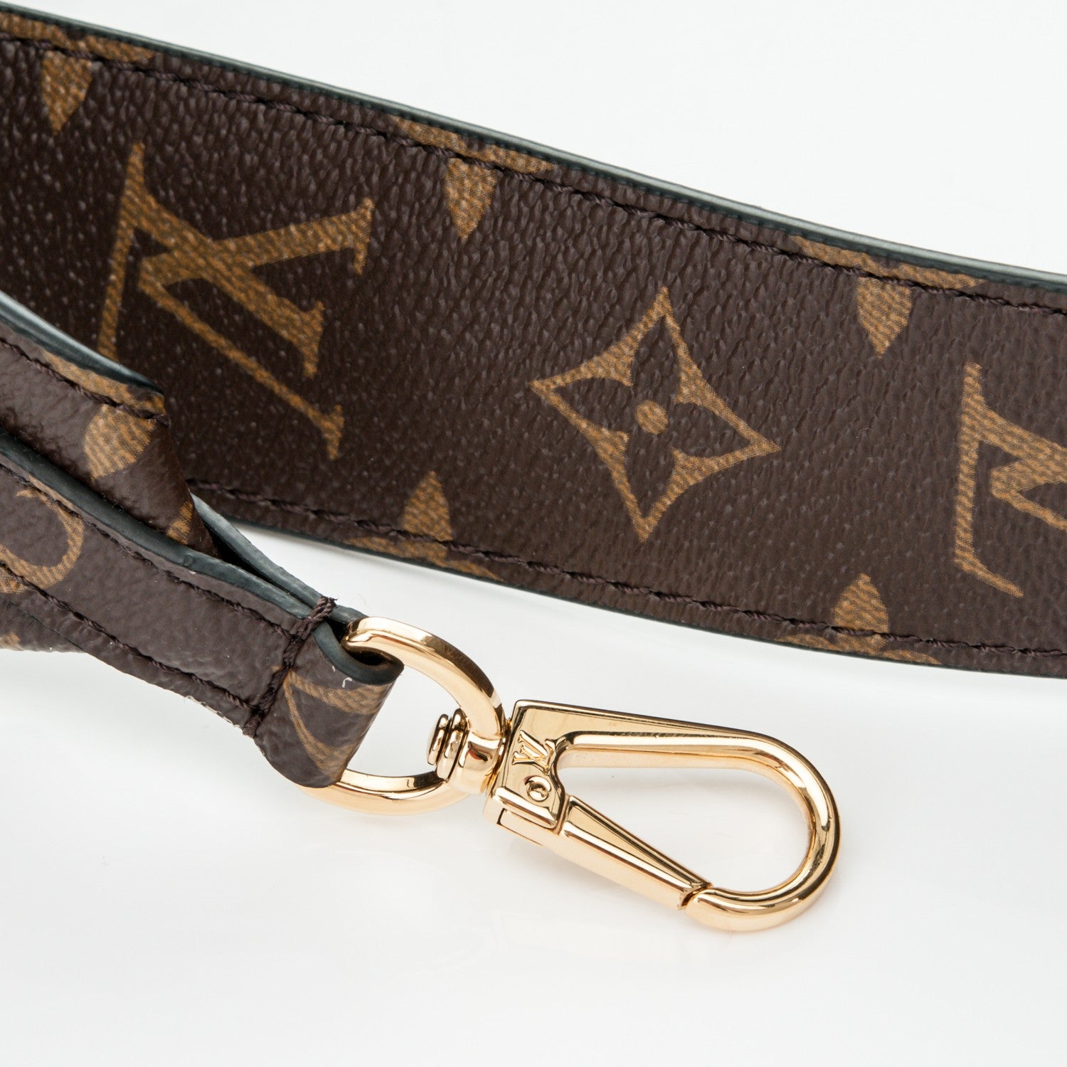 Louis Vuitton Monogram Bandouliere Shoulder Strap Black 5 of 5