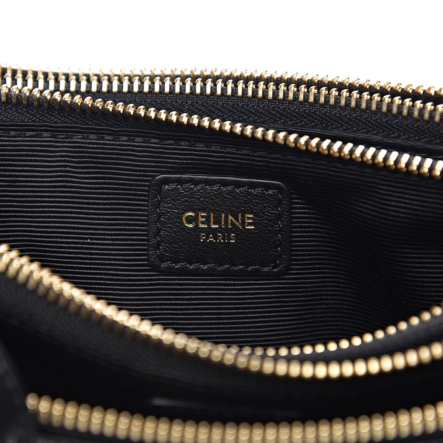 Sequin Small Trio Crossbody Bag Black