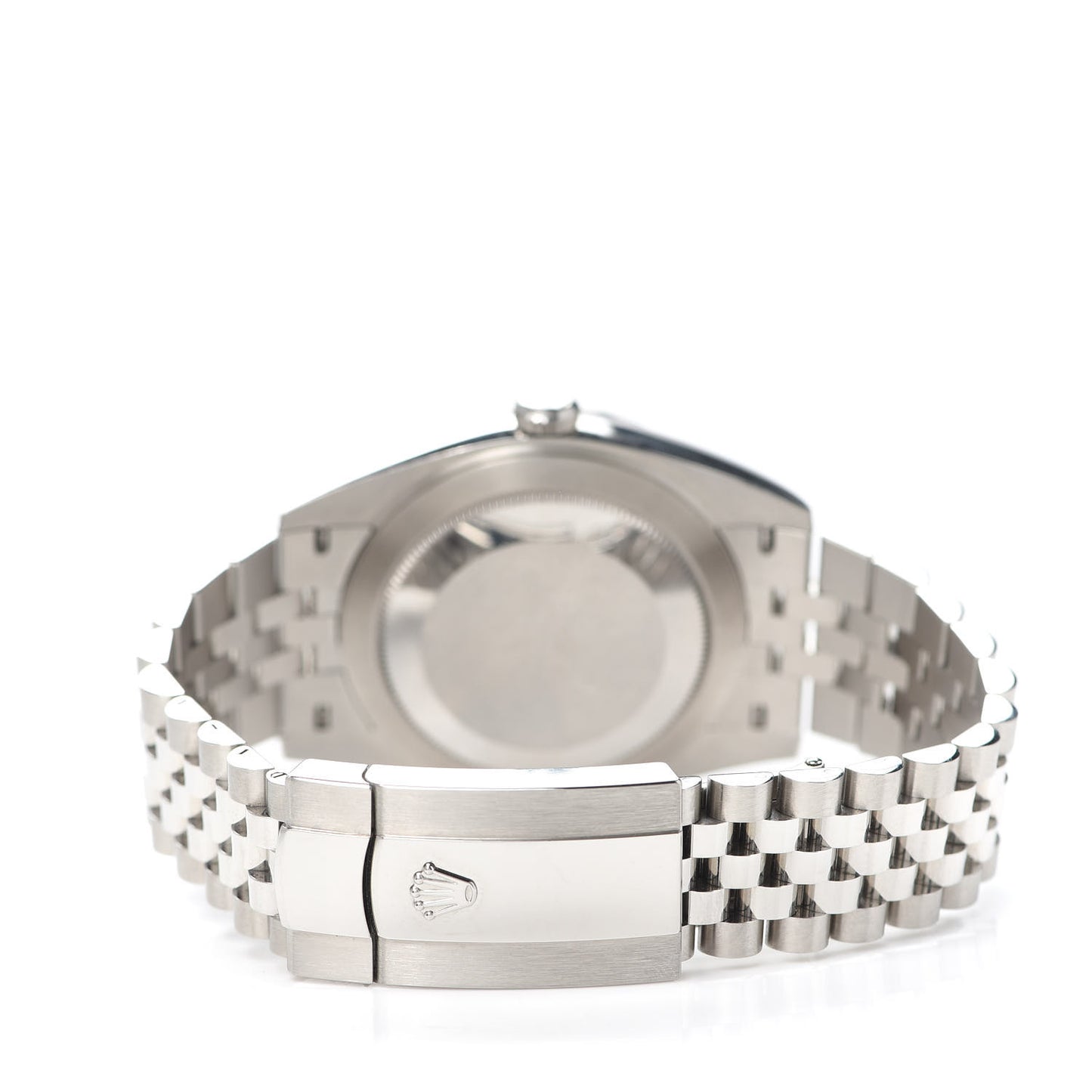 Stainless Steel 18K White Gold 41mm Oyster Perpetual Datejust Watch Silver 126334