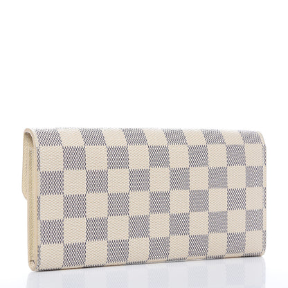 Louis Vuitton Damier Azur Emilie Wallet 3 of 10