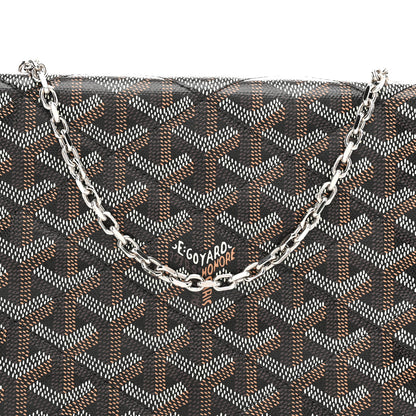 Goyard Goyardine Alexandre III Bag Black Gold 7 of 9
