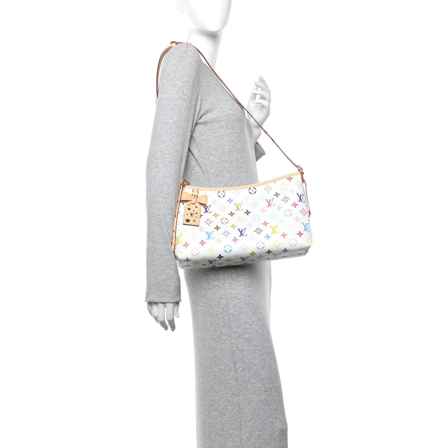 LV X TM Monogram Multicolor CarryAll East West White