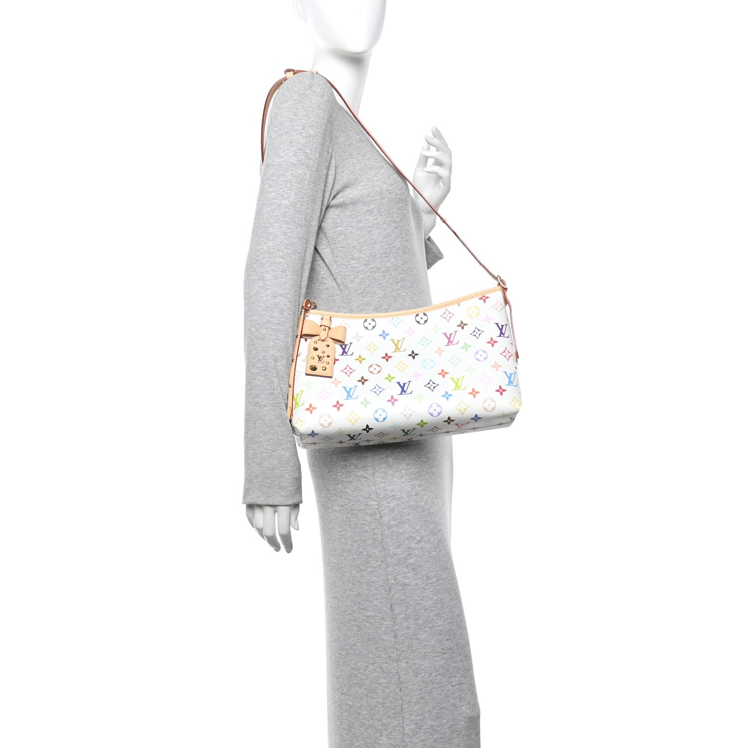 Louis Vuitton LV X TM Monogram Multicolor CarryAll East West White 2 of 9