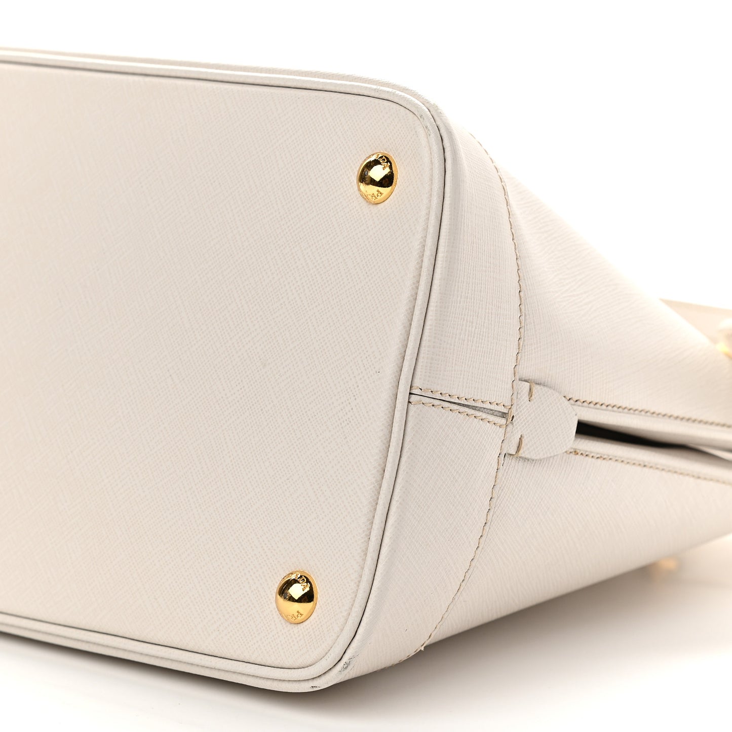 Saffiano Lux Open Promenade Tote Talco