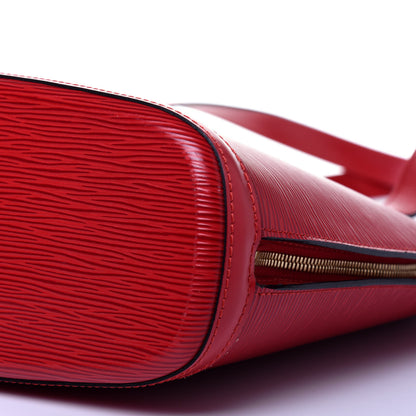 Louis Vuitton Epi Lussac Castillan Red 7 of 10