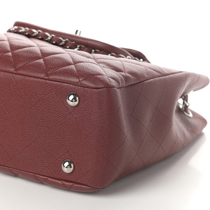 Chanel Caviar Quilted Flap Tote Red 10 of 10