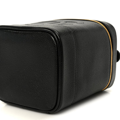 Chanel Caviar Vanity Cosmetic Case Black 11 of 11