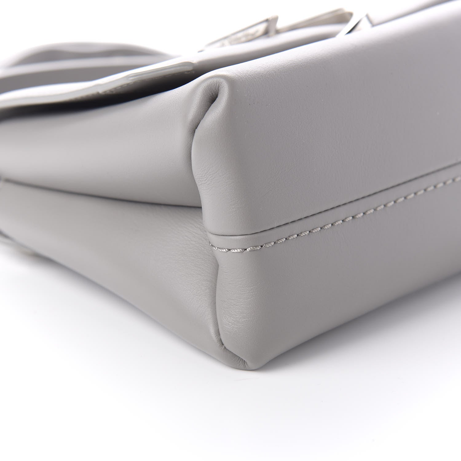 3.1 Phillip Lim 3.1 Smooth Calfskin Mini Alix Top Handle Satchel Cement 6 of 9