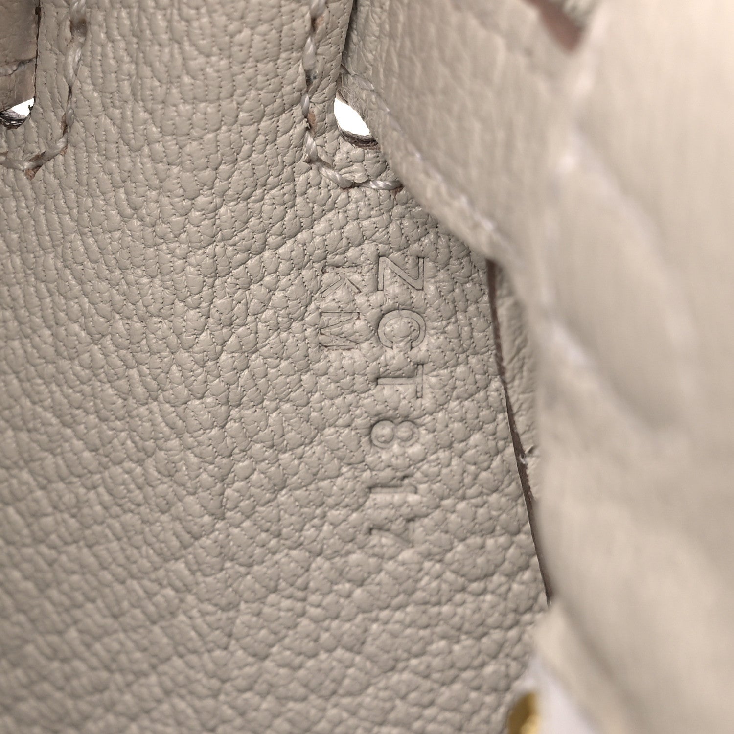 Hermes Togo Kelly Retourne 25 Craie 7 of 10