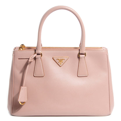 Prada Saffiano Lux Small Double Zip Tote Cammeo 1 of 11