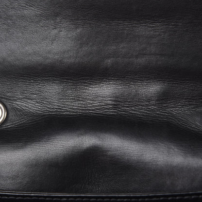 Chanel Calfskin Studded Chevron Quilted Flap Black 13 of 16
