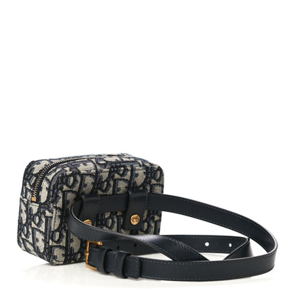 Christian Dior Oblique Belt Pouch Blue 2 of 10