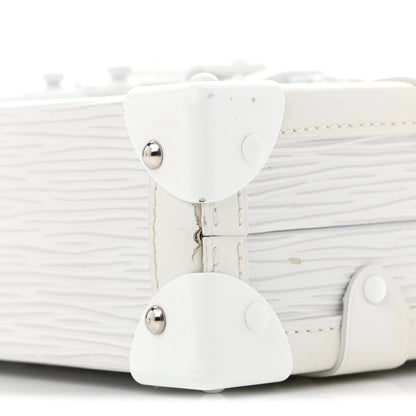 Louis Vuitton Epi Monochrome Petite Malle White 9 of 14