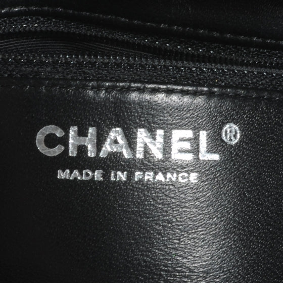 Lambskin Quilted Small Messenger Bag Black