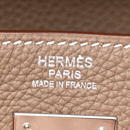 Hermes Togo Kelly Retourne 32 Etoupe 6 of 13