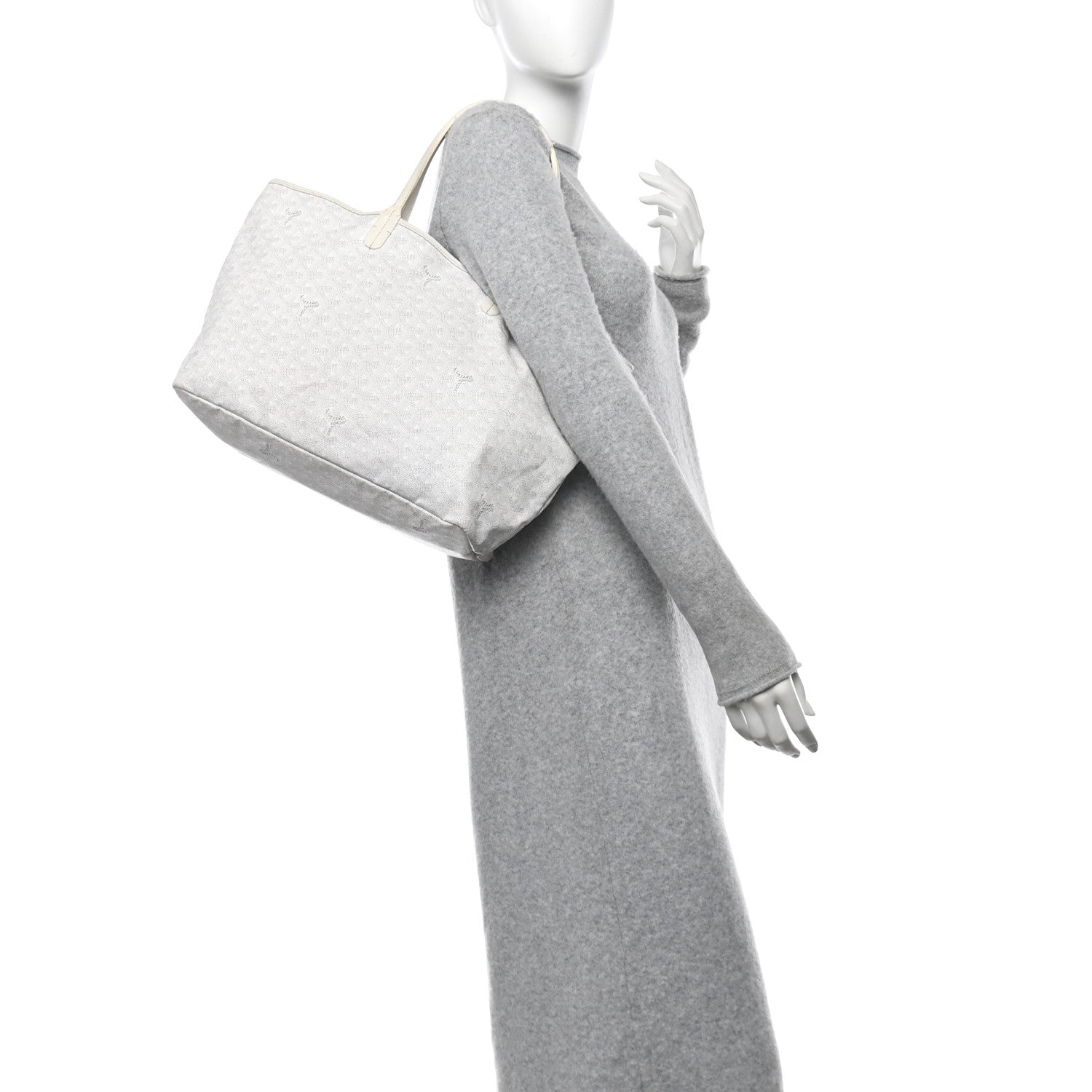 Goyard Goyardine Saint Louis PM White 2 of 16