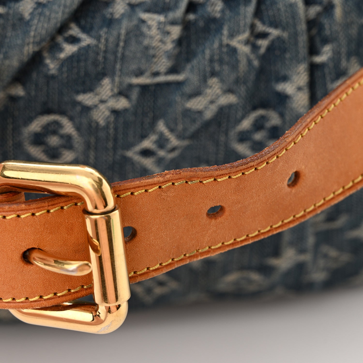 Louis Vuitton Denim Neo Cabby MM Blue 16 of 20