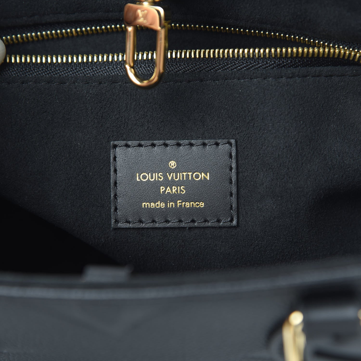 Louis Vuitton Empreinte Monogram Giant Onthego PM Black 6 of 10
