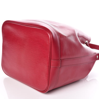 Louis Vuitton Epi Petit Noe NM Fuchsia 9 of 10