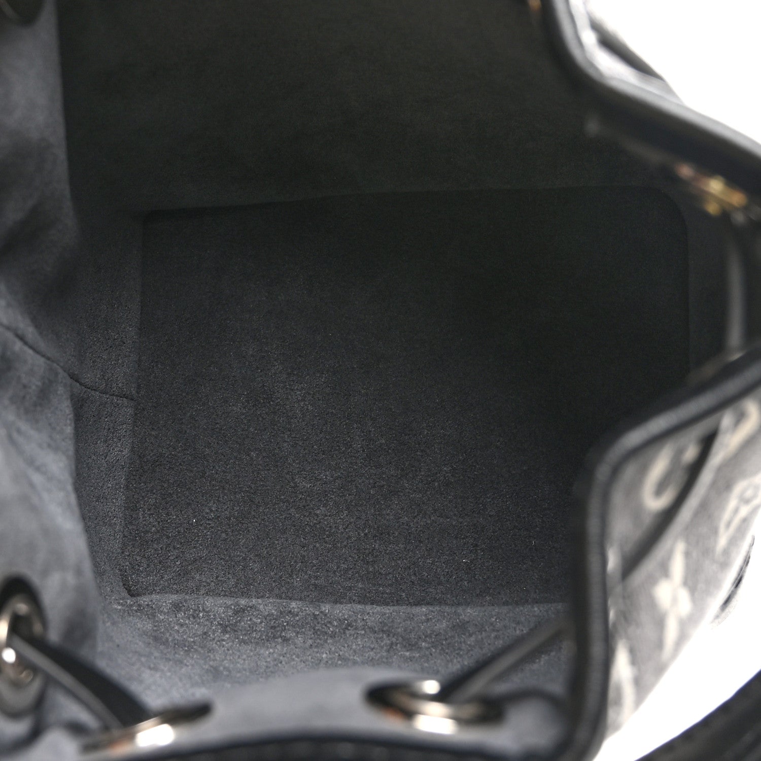 Louis Vuitton Monogram Jacquard Denim Nano Noe Bleu 5 of 9