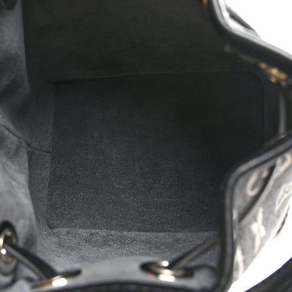 Louis Vuitton Monogram Jacquard Denim Nano Noe Bleu 5 of 9