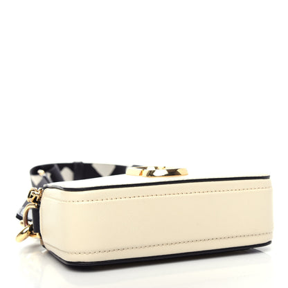 Marc Jacobs Saffiano Small Snapshot Camera Bag Cloud White Multicolor 4 of 11