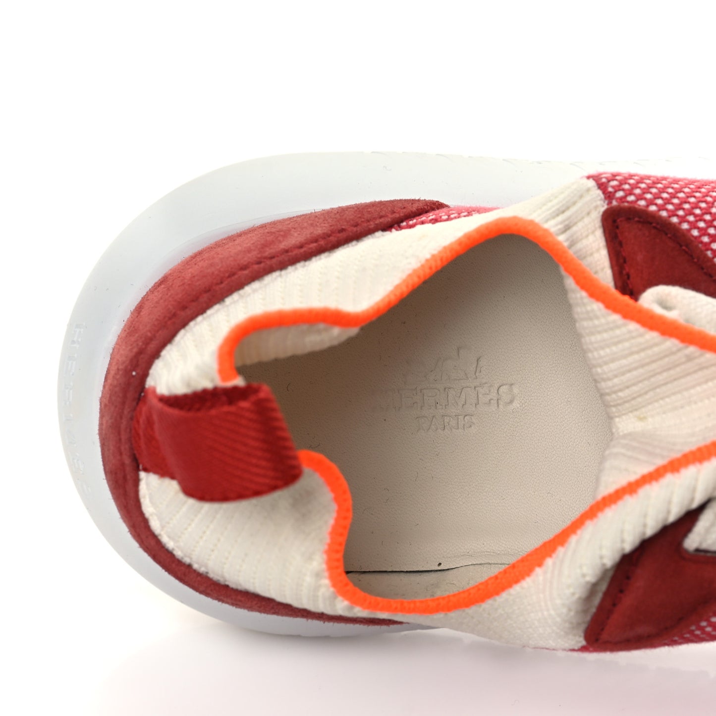 Knit Suede Goatskin Womens Crew Sneakers 40 Multicolor Rose