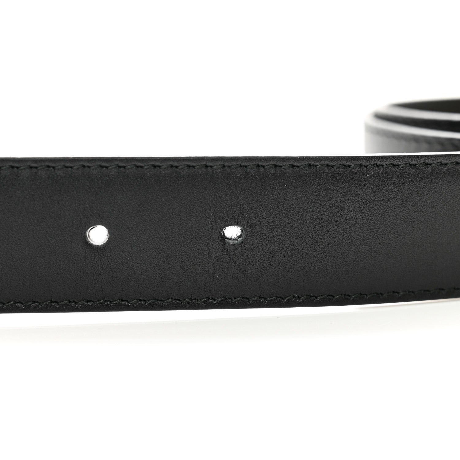 Gucci Calfskin Double G 30mm Belt 85 34 Black 5 of 5