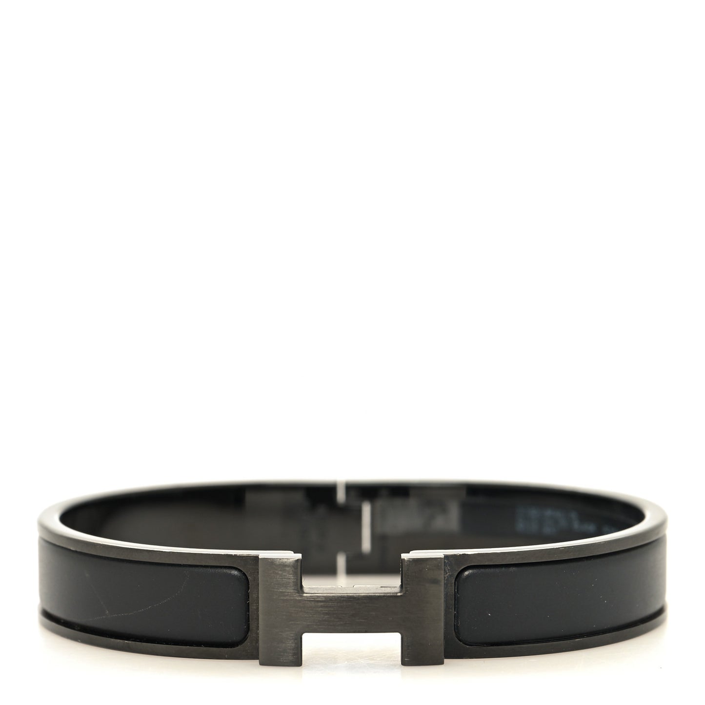 Matte Enamel Narrow Clic Clac HH Bracelet T5 So Black