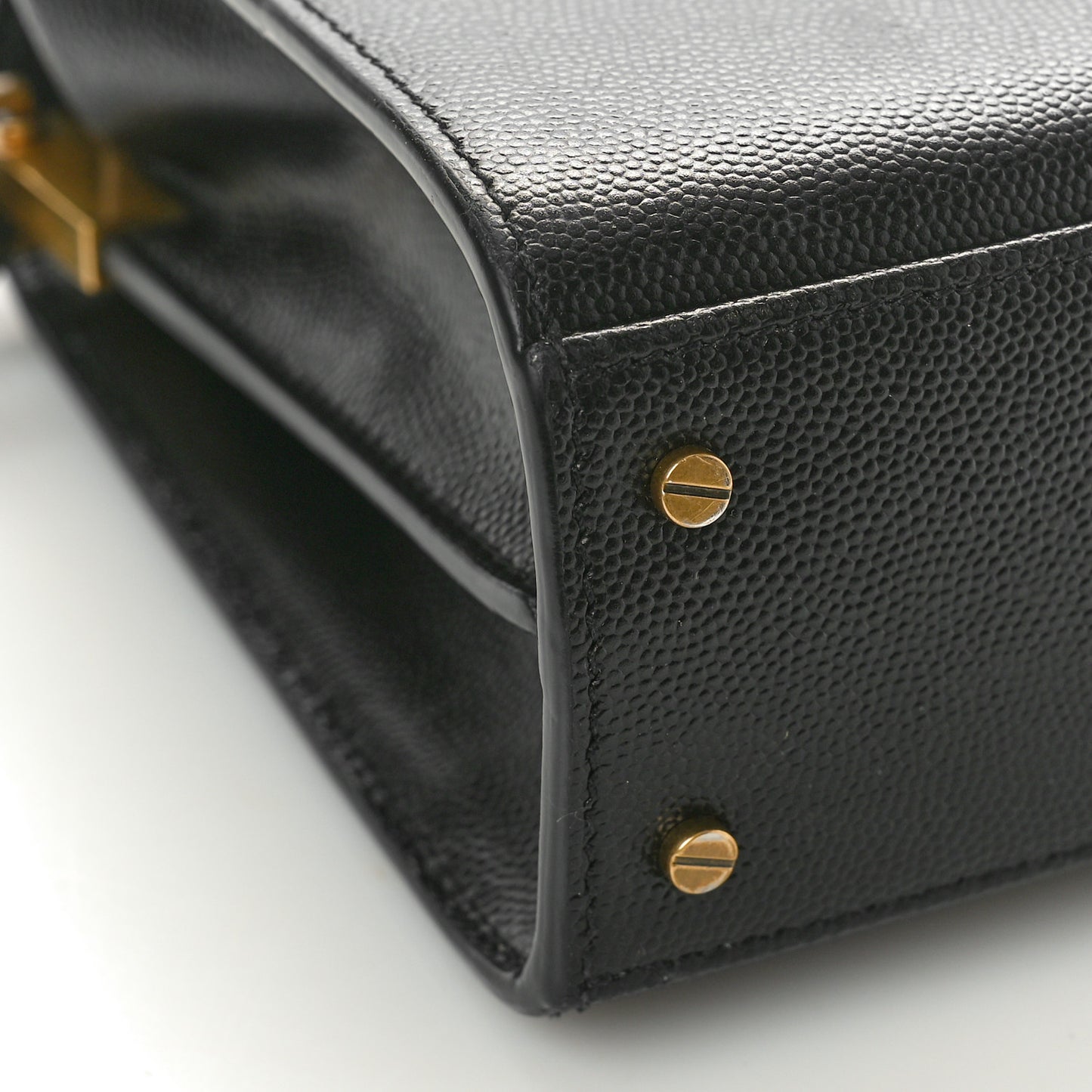 Grain de Poudre Mini Classic Monogram Cassandra Top Handle Black