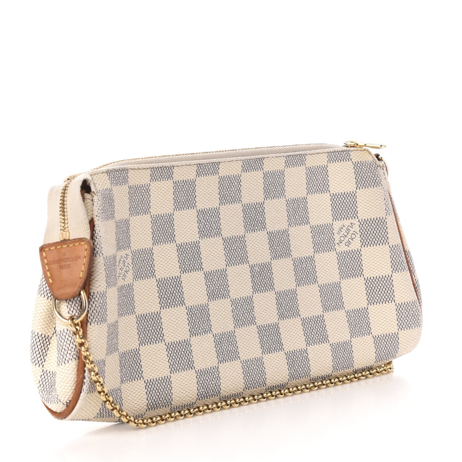 Louis Vuitton Damier Azur Eva Clutch 3 of 10